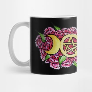 Triple Moon Pentagram Mug